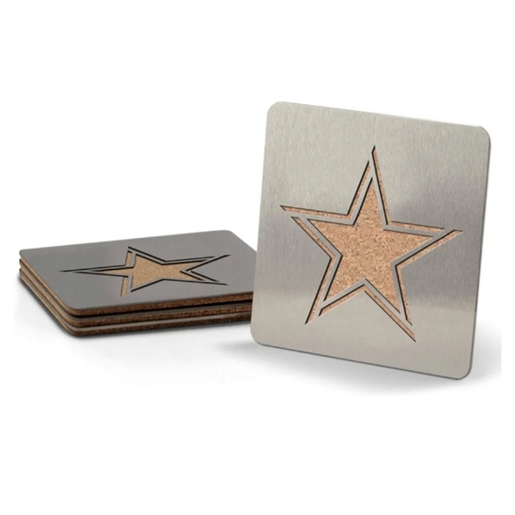 NFL Other - NFL DALLAS COWBOY THEMED COASTER SET
